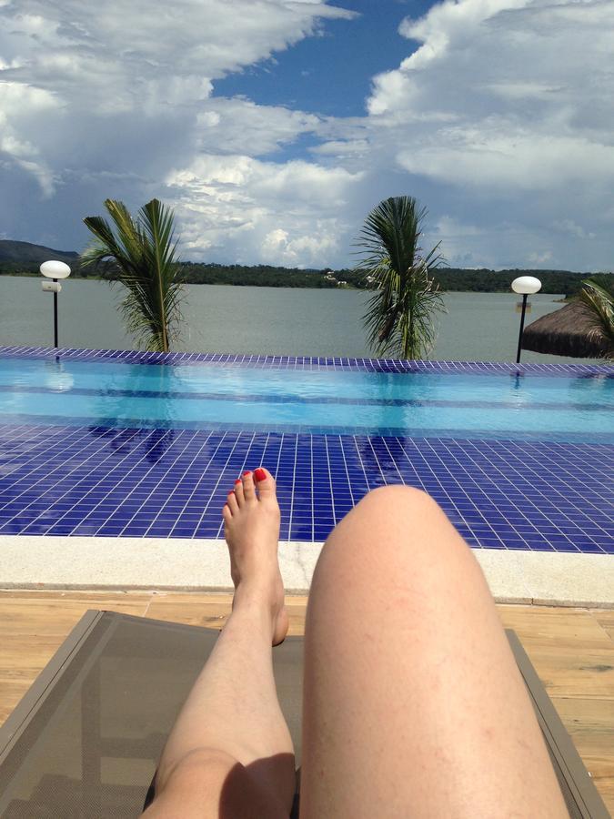 Apto Resort Do Lago Ate 8 Pessoas - Valor Promocional Caldas Novas Dış mekan fotoğraf